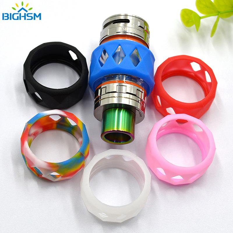 Accessories For Vaping - หลอดแก้วกันกระแทกปลอกหุ้มป้องกันแบบแหวนซิลิโคนกันลื่นสำหรับหลอดไฟอุปกรณ์เสริมถังหลอดแก้ว