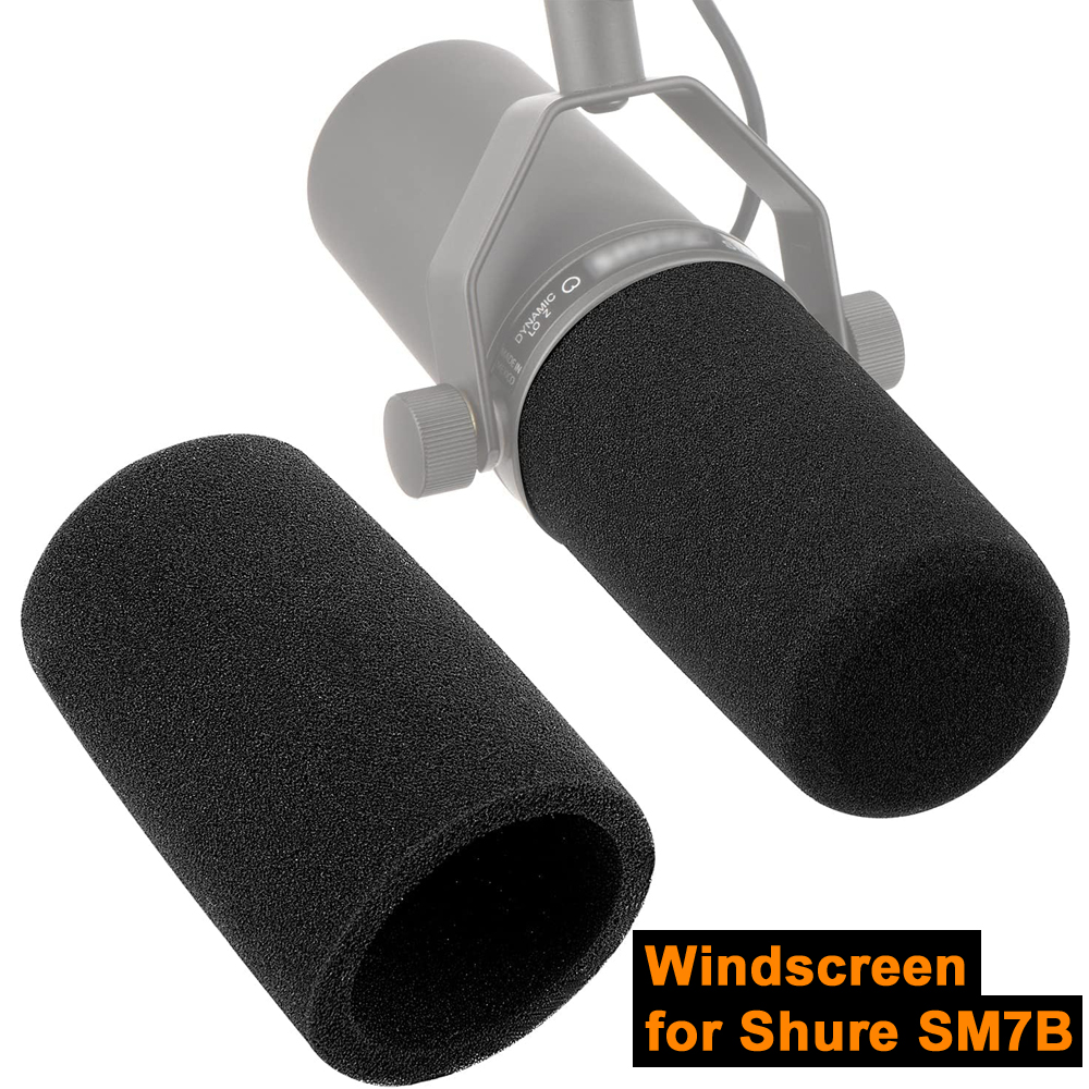 Shure Mic Sm7B - ฟิลเตอร์ป้องกันเสียงลมสำหรับไมโครโฟน Shure SM7B จำนวน 1 ชิ้น/2