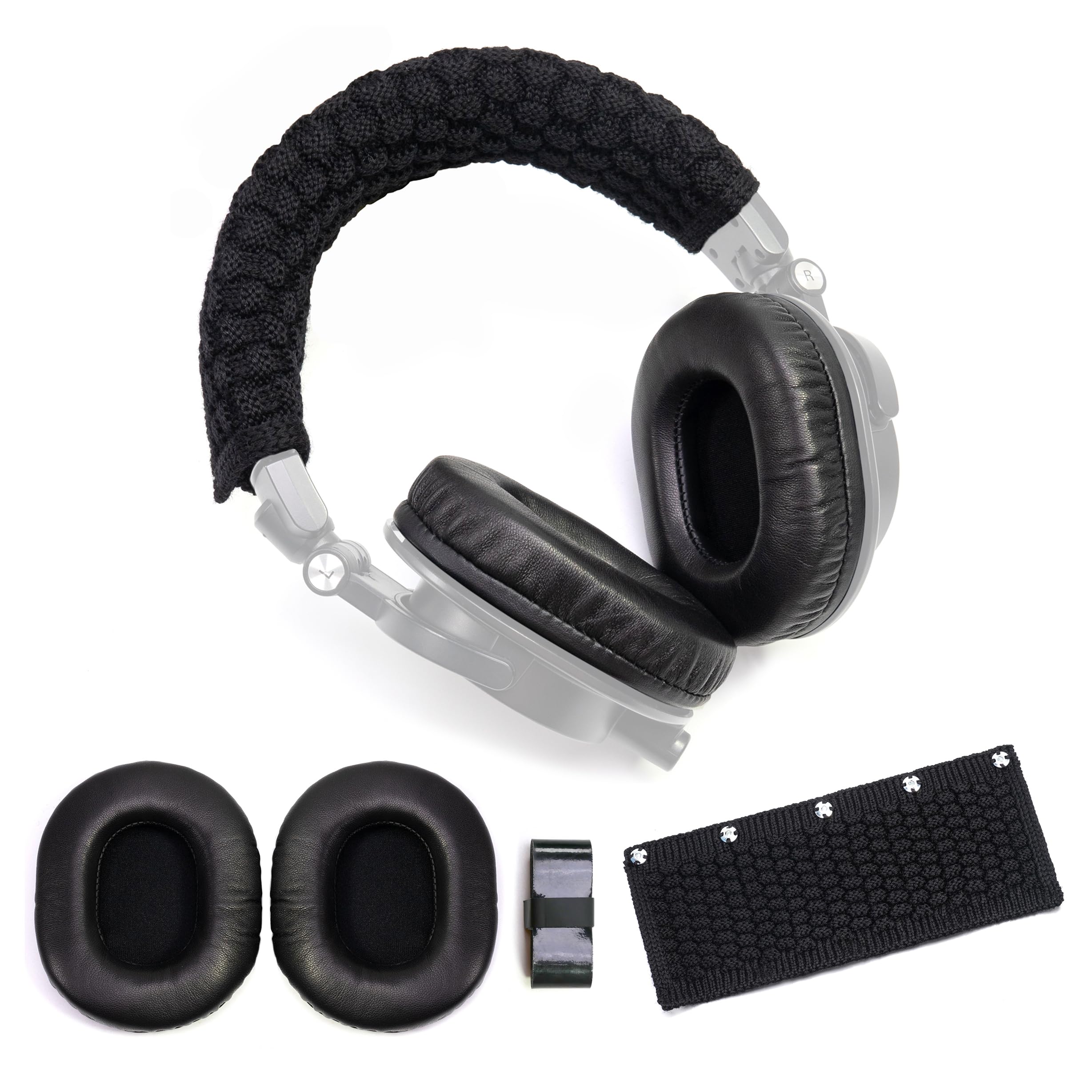 Lambskin ชุดปลอกหมอนที่คาดศีรษ - Audio Technica Headphone Ath-M50X บทวิจารณ์และราคา