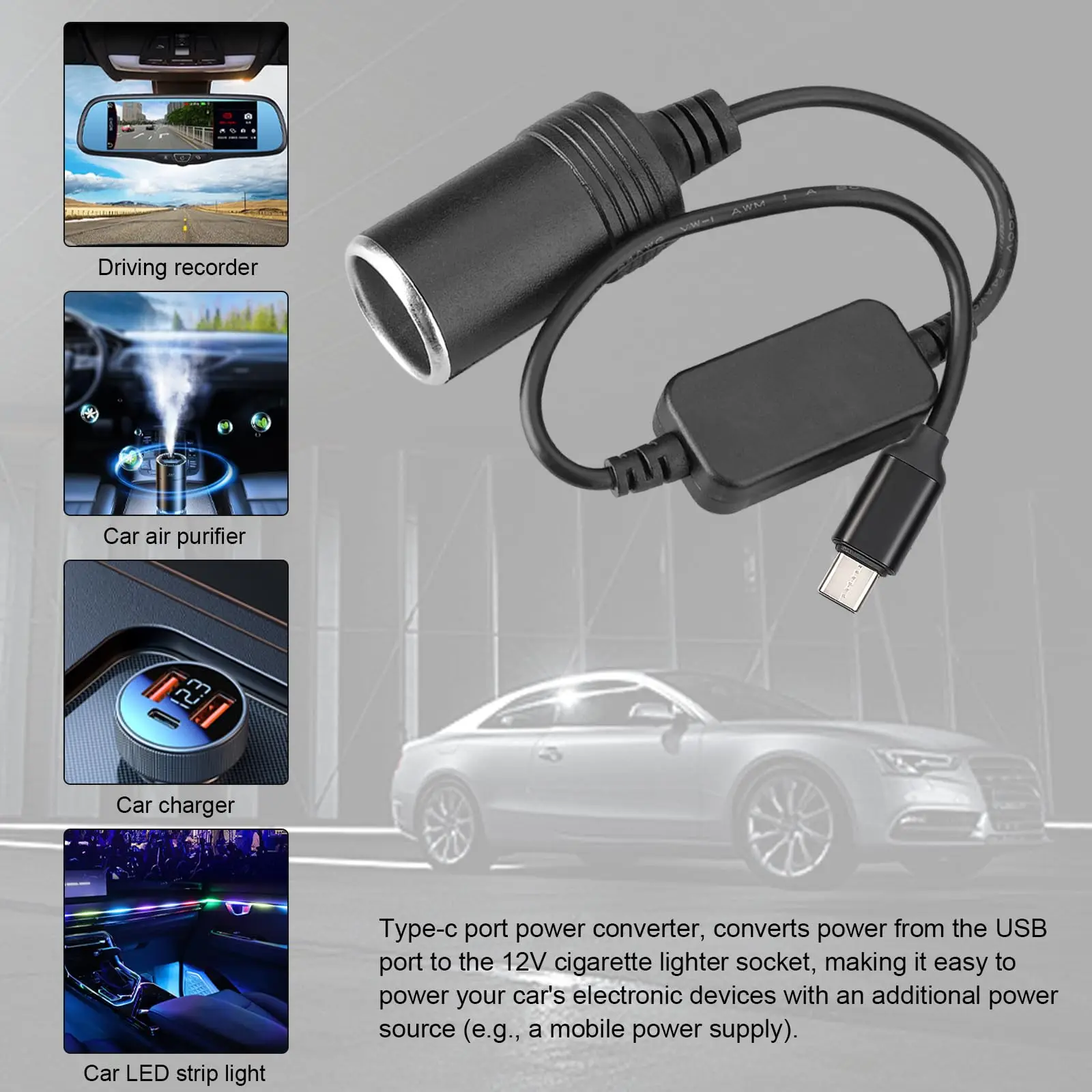 5V ถึง 12V ซ็อกเก็ตที่จุดบุหรี - Accessories For Vaping บทวิจารณ์และราคา