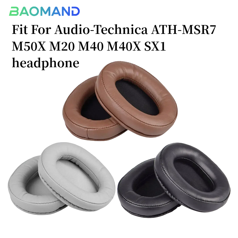 เปลี่ยนแผ่นรองหูฟังสําหรับ Aud - Audio Technica Headphone Ath-M50X บทวิจารณ์และราคา