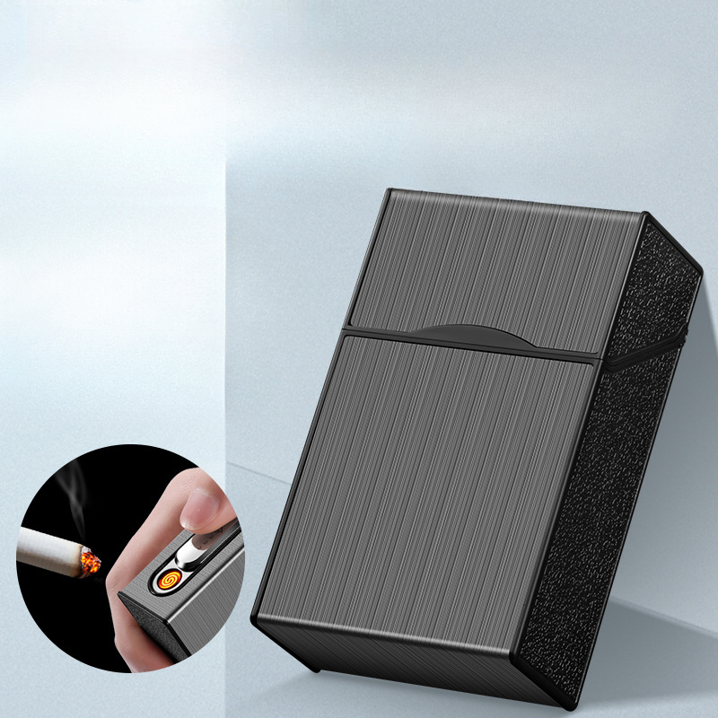 2 In 1 20 กรณีบุหรี่ไฟแช็ก USB - Accessories For Vaping บทวิจารณ์และราคา