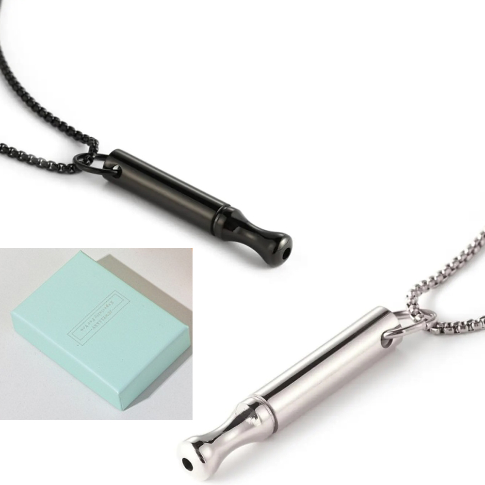 สร้อยคอไทเทเนียมสตีลช่วยหายใจ  - Accessories For Vaping บทวิจารณ์และราคา