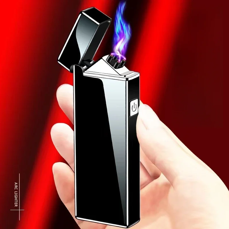 ไฟแช็คไฟฟ้ากันลมชนิดโค้งคู่แบบ - Accessories For Vaping บทวิจารณ์และราคา