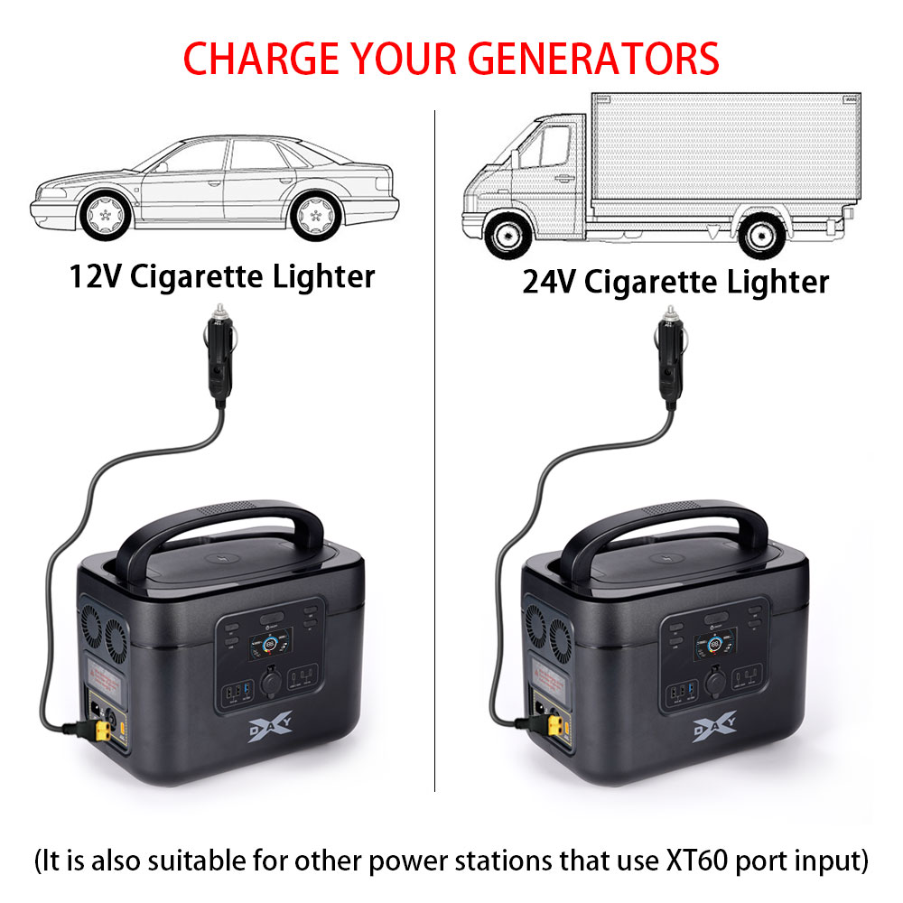 ปลั๊ก16AWG XT60จุดบุหรี่ในรถยน - Accessories Experts Vape บทวิจารณ์และราคา
